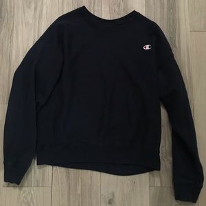 Navy Champion Pullover Sweater